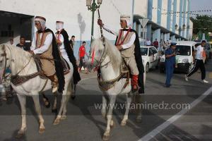 Festivités du cinquantenaire de l\'indépendance de l\'Algérie à Tlemcen, défilé, feux d\'artifices et fantasia au programme