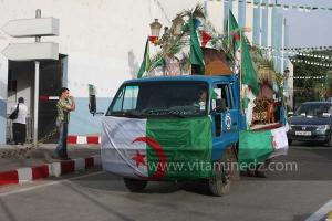 Festivités du cinquantenaire de l\'indépendance de l\'Algérie à Tlemcen, défilé, feux d\'artifices et fantasia au programme