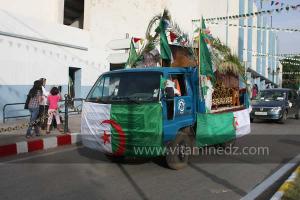 Festivités du cinquantenaire de l\'indépendance de l\'Algérie à Tlemcen, défilé, feux d\'artifices et fantasia au programme