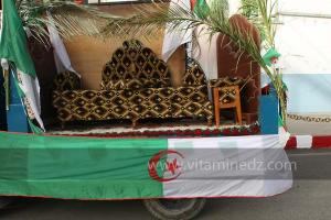 Festivités du cinquantenaire de l\'indépendance de l\'Algérie à Tlemcen, défilé, feux d\'artifices et fantasia au programme