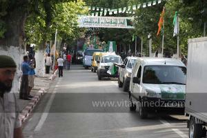 Festivités du cinquantenaire de l\'indépendance de l\'Algérie à Tlemcen, défilé, feux d\'artifices et fantasia au programme