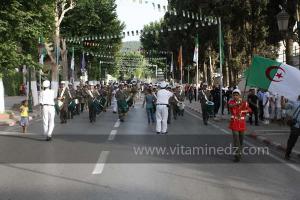 Festivités du cinquantenaire de l\'indépendance de l\'Algérie à Tlemcen, défilé, feux d\'artifices et fantasia au programme