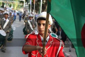 Festivités du cinquantenaire de l\'indépendance de l\'Algérie à Tlemcen, défilé, feux d\'artifices et fantasia au programme