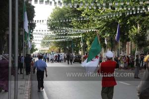 Festivités du cinquantenaire de l\'indépendance de l\'Algérie à Tlemcen, défilé, feux d\'artifices et fantasia au programme