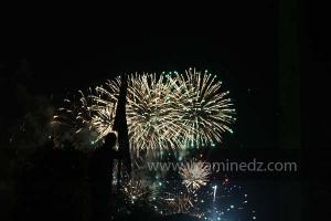 Festivités du cinquantenaire de l\'indépendance de l\'Algérie à Tlemcen, défilé, feux d\'artifices et fantasia au programme