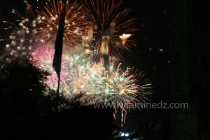 Festivités du cinquantenaire de l\'indépendance de l\'Algérie à Tlemcen, défilé, feux d\'artifices et fantasia au programme