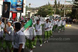 Festivités du cinquantenaire de l'indépendance de l'Algérie à Tlemcen, défilé, feux d'artifices et fantasia au programme