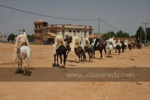 Festivités du cinquantenaire de l\'indépendance de l\'Algérie à Tlemcen, défilé, feux d\'artifices et fantasia au programme