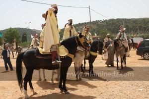 Festivités du cinquantenaire de l\'indépendance de l\'Algérie à Tlemcen, défilé, feux d\'artifices et fantasia au programme