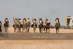 Festivités du cinquantenaire de l\'indépendance de l\'Algérie à Tlemcen, défilé, feux d\'artifices et fantasia au programme