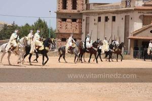 Festivités du cinquantenaire de l\'indépendance de l\'Algérie à Tlemcen, défilé, feux d\'artifices et fantasia au programme