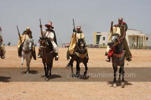 Festivités du cinquantenaire de l\'indépendance de l\'Algérie à Tlemcen, défilé, feux d\'artifices et fantasia au programme