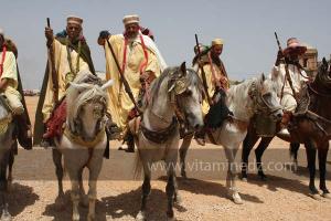 Festivités du cinquantenaire de l\'indépendance de l\'Algérie à Tlemcen, défilé, feux d\'artifices et fantasia au programme