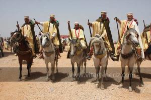 Festivités du cinquantenaire de l\'indépendance de l\'Algérie à Tlemcen, défilé, feux d\'artifices et fantasia au programme