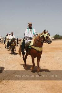 Festivités du cinquantenaire de l\'indépendance de l\'Algérie à Tlemcen, défilé, feux d\'artifices et fantasia au programme