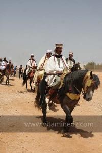 Festivités du cinquantenaire de l\'indépendance de l\'Algérie à Tlemcen, défilé, feux d\'artifices et fantasia au programme