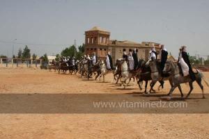 Festivités du cinquantenaire de l\'indépendance de l\'Algérie à Tlemcen, défilé, feux d\'artifices et fantasia au programme