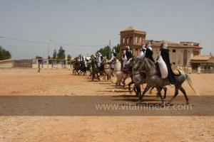 Festivités du cinquantenaire de l\'indépendance de l\'Algérie à Tlemcen, défilé, feux d\'artifices et fantasia au programme