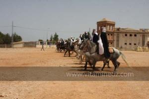 Festivités du cinquantenaire de l\'indépendance de l\'Algérie à Tlemcen, défilé, feux d\'artifices et fantasia au programme