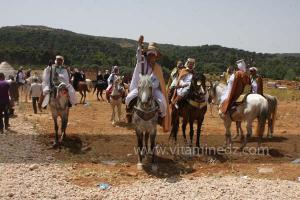 Festivités du cinquantenaire de l\'indépendance de l\'Algérie à Tlemcen, défilé, feux d\'artifices et fantasia au programme