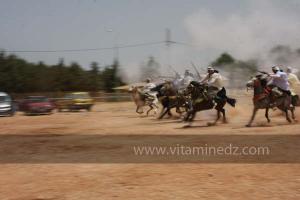 Festivités du cinquantenaire de l\'indépendance de l\'Algérie à Tlemcen, défilé, feux d\'artifices et fantasia au programme