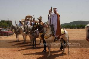 Festivités du cinquantenaire de l\'indépendance de l\'Algérie à Tlemcen, défilé, feux d\'artifices et fantasia au programme