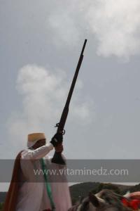 Festivités du cinquantenaire de l\'indépendance de l\'Algérie à Tlemcen, défilé, feux d\'artifices et fantasia au programme