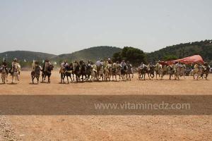 Festivités du cinquantenaire de l\'indépendance de l\'Algérie à Tlemcen, défilé, feux d\'artifices et fantasia au programme