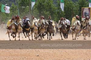 Festivités du cinquantenaire de l\'indépendance de l\'Algérie à Tlemcen, défilé, feux d\'artifices et fantasia au programme