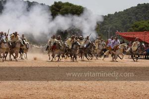 Festivités du cinquantenaire de l\'indépendance de l\'Algérie à Tlemcen, défilé, feux d\'artifices et fantasia au programme