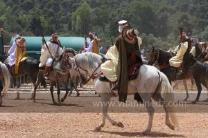 Festivités du cinquantenaire de l\'indépendance de l\'Algérie à Tlemcen, défilé, feux d\'artifices et fantasia au programme