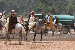 Festivités du cinquantenaire de l\'indépendance de l\'Algérie à Tlemcen, défilé, feux d\'artifices et fantasia au programme
