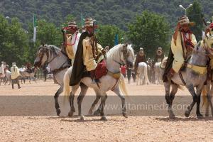 Festivités du cinquantenaire de l\'indépendance de l\'Algérie à Tlemcen, défilé, feux d\'artifices et fantasia au programme