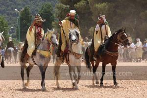 Festivités du cinquantenaire de l\'indépendance de l\'Algérie à Tlemcen, défilé, feux d\'artifices et fantasia au programme