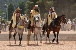 Festivités du cinquantenaire de l\'indépendance de l\'Algérie à Tlemcen, défilé, feux d\'artifices et fantasia au programme
