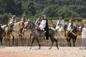 Festivités du cinquantenaire de l\'indépendance de l\'Algérie à Tlemcen, défilé, feux d\'artifices et fantasia au programme