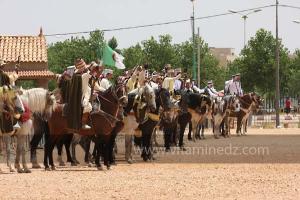 Festivités du cinquantenaire de l\'indépendance de l\'Algérie à Tlemcen, défilé, feux d\'artifices et fantasia au programme