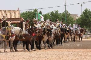 Festivités du cinquantenaire de l\'indépendance de l\'Algérie à Tlemcen, défilé, feux d\'artifices et fantasia au programme