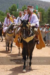 Festivités du cinquantenaire de l\'indépendance de l\'Algérie à Tlemcen, défilé, feux d\'artifices et fantasia au programme