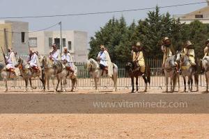 Festivités du cinquantenaire de l\'indépendance de l\'Algérie à Tlemcen, défilé, feux d\'artifices et fantasia au programme
