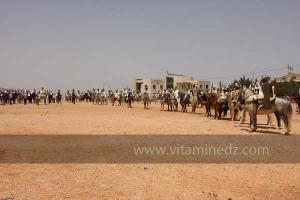 Festivités du cinquantenaire de l\'indépendance de l\'Algérie à Tlemcen, défilé, feux d\'artifices et fantasia au programme