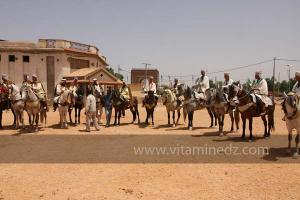 Festivités du cinquantenaire de l\'indépendance de l\'Algérie à Tlemcen, défilé, feux d\'artifices et fantasia au programme