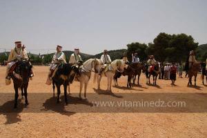 Festivités du cinquantenaire de l\'indépendance de l\'Algérie à Tlemcen, défilé, feux d\'artifices et fantasia au programme