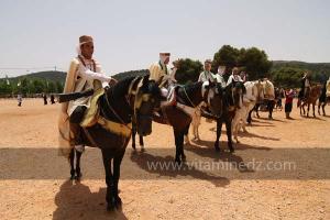Festivités du cinquantenaire de l\'indépendance de l\'Algérie à Tlemcen, défilé, feux d\'artifices et fantasia au programme