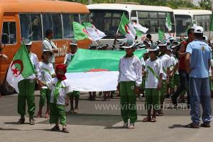 Festivités du cinquantenaire de l\'indépendance de l\'Algérie à Tlemcen, défilé, feux d\'artifices et fantasia au programme
