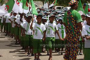 Festivités du cinquantenaire de l\'indépendance de l\'Algérie à Tlemcen, défilé, feux d\'artifices et fantasia au programme