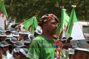 Festivités du cinquantenaire de l\'indépendance de l\'Algérie à Tlemcen, défilé, feux d\'artifices et fantasia au programme