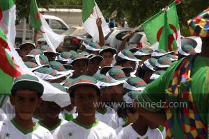 Festivités du cinquantenaire de l\'indépendance de l\'Algérie à Tlemcen, défilé, feux d\'artifices et fantasia au programme