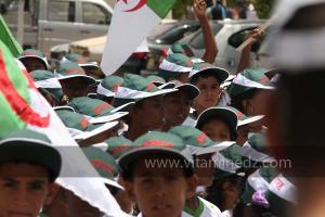 Festivités du cinquantenaire de l\'indépendance de l\'Algérie à Tlemcen, défilé, feux d\'artifices et fantasia au programme