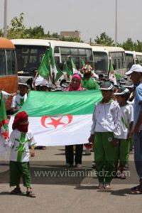 Festivités du cinquantenaire de l\'indépendance de l\'Algérie à Tlemcen, défilé, feux d\'artifices et fantasia au programme